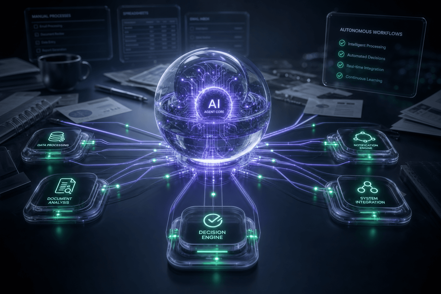 From augmentation to autonomous replacement in enterprise AI