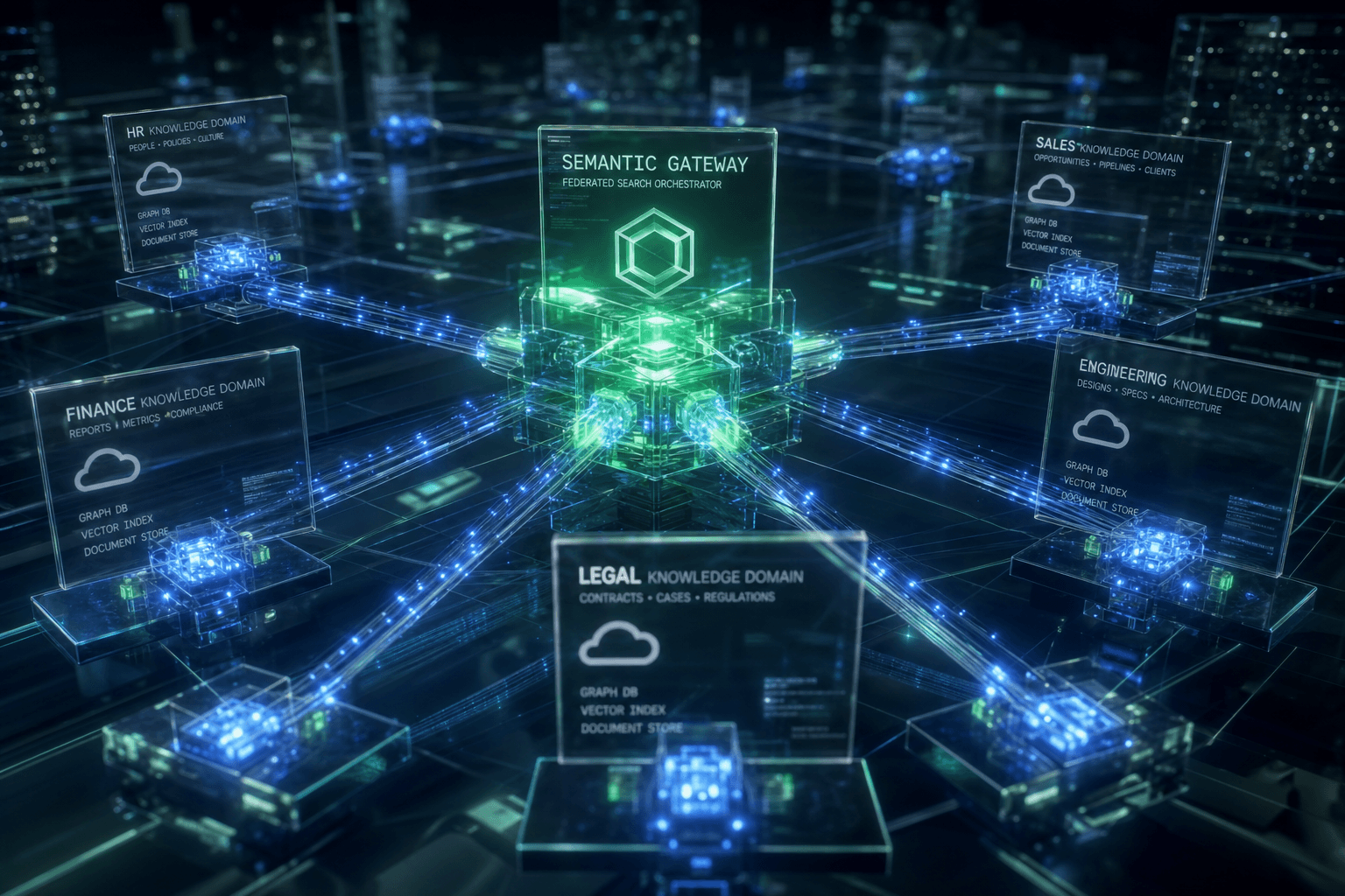 Federated knowledge planes as modern enterprise search layers