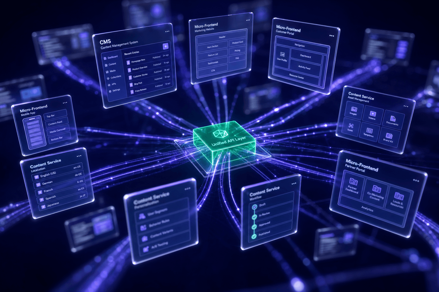 Deploying for composable content