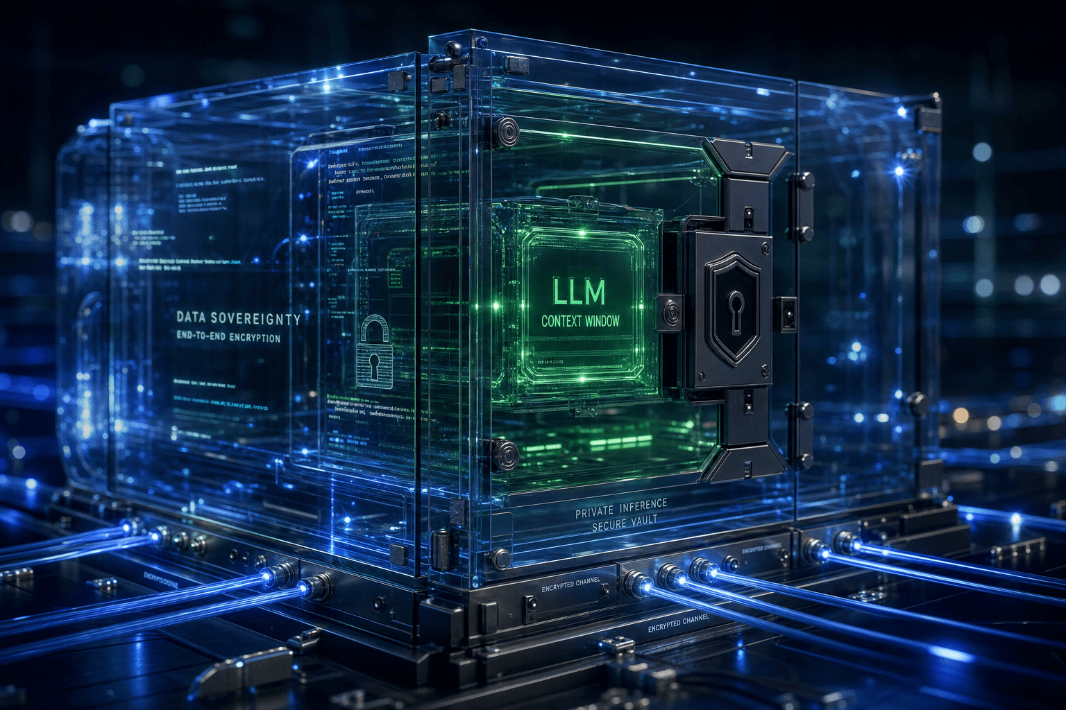 Securing context windows for sovereign enterprise LLM inference